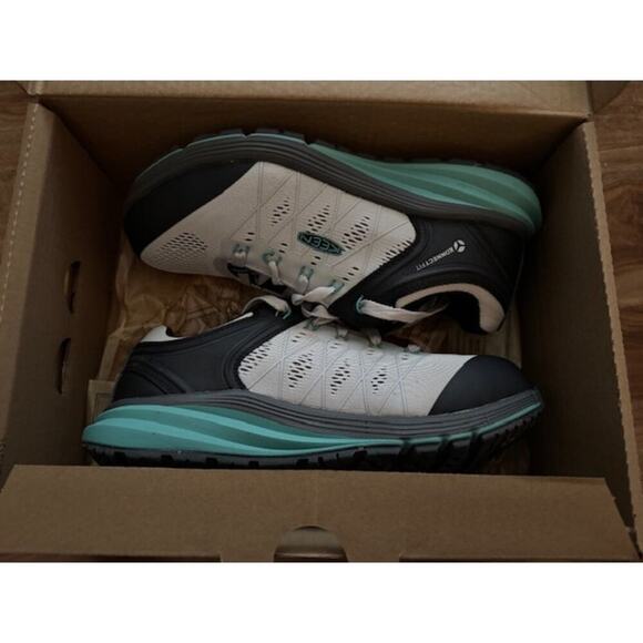 KEEN Utility Women's Vista Energy Low Height Composite Toe Work Shoes-Sz 9.5 New - Picture 10 of 12